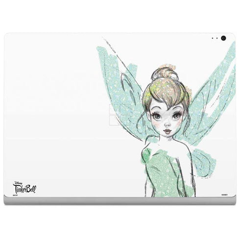 Disney Tinker Bell Watercolor Fairy Art Surface Book 2 13.5in Skin